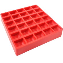 Aufbewahrungsbox Münzsortierbox Münzsammelzubehör (Rot)