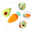 2Stk Avocado Schale Keramik 5