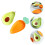 2Stk Avocado Schale Keramik 4