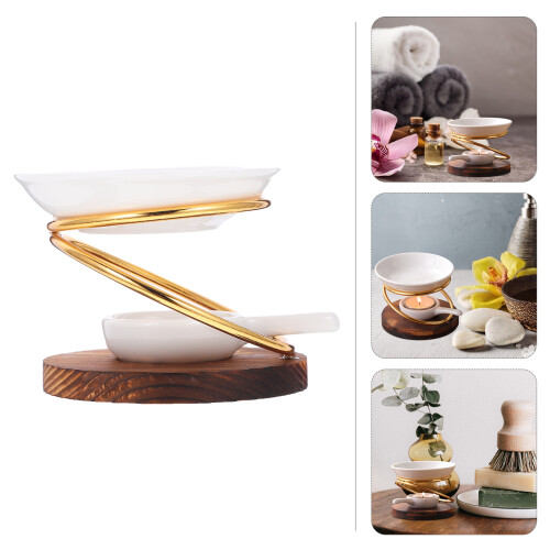 Teelichthalter Keramik Kerzenhalter Duftlampe Aroma Diffusor 2