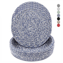 Dessous de plat pour plats chauds, casseroles et poles, coussins chauds avec panier de rangement, supports de casseroles pour cuisine, tapis rs