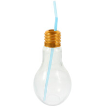 400Ml Glühbirnenförmige Glasflasche Für Getränke, Bier, Cocktails