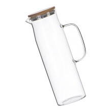1 1,2 l glaswasserbehälter, kaltwasserflasche, saftkrug