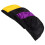 4 elastische -Caps, unisex, glatt, bunt, Dome-Form 1