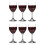 Vikko 8,5 onces petits verres  vin ensemble de 6 verre transparent tige durable lavable au lave-vaisselle 1