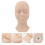 Eyelash Training Kopf Form Haar Mannequin Extensions 2