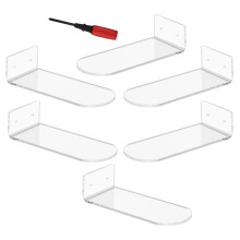 6er-pack schwebendes schuhregal aus , schuhdisplay