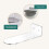 6er-pack schwebendes schuhregal aus , schuhdisplay 7