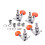 4 Ukulele-Mechaniken Ukulele-Heringe 5