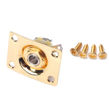 Goldene Sockel Jack Gitarren-Endpin-Buchse