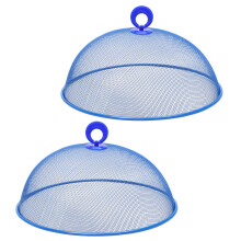 2Stk Mesh Lebensmittelabdeckung Kuppel Bildschirm