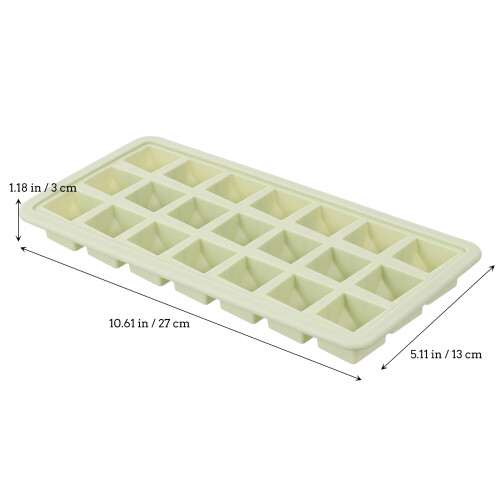 flexible silikon eiswürfelform 21- mit deckel 1