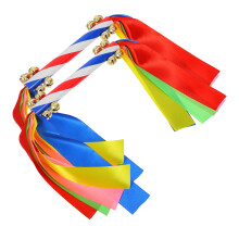 2Stk Kinder Cheer Pompoms Mit Glöckchen Für Sport Und Tanz