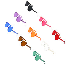 9Stk Uv400 Sonnenbrillen Jellyfarben Transparent Langlebig Modisch