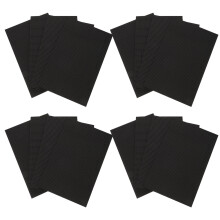 30 Stück Möbel Schutzpads Aus Eva Für Stuhlbeine Und Holzböden Schwarz
