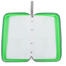cd-box mit 80 fächern, stoßfest, tragbarer disc-organizer