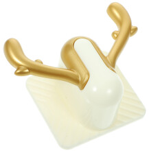 2Stk Flur Schuhregal Aus ABS, Goldfarbener Wand-Schuhorganizer