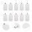 10Pcs Blank Titanium Steel Tags Pendants For Personalized Engraving 4
