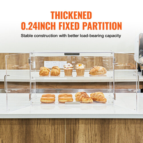 VEVOR Vevor YKLMBZSJYKL2HBKHNV0 Pastry Display Case 2