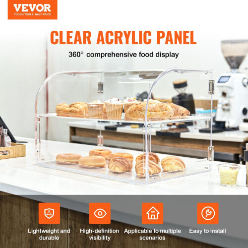 VEVOR Vevor YKLMBZSJYKL2HBKHNV0 Pastry Display Case 1