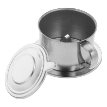 wiederverwendbarer -Kaffeefilter mit Griff und Deckel