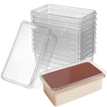 10 stk durchsichtige kuchenschachteln für dessert & tiramisu