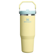 Stanley IceFlow 2.0 Flip-halmglas med h?ndtag 30 oz | Drej p? l?get og flip op str? | L?kagebestandig vandflaske | Isoleret rustfrit st?l | BPA-f