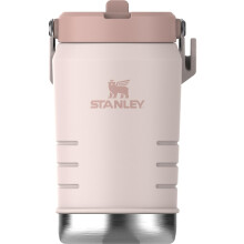 Stanley IceFlow 2.0 Jarra con pajita abatible con asa 40 oz | Tapa giratoria y pajita abatible | A prueba de fugas para viajes y deportes | Acero