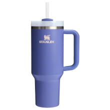 Vaso STANLEY Quencher H2.0 con asa y pajita 40 oz | Tapa de estado de flujo de 3 posiciones | Portavasos Compatible para Viajes | Acero inoxidabl