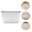 1 Set Mit Deckel Silber 9