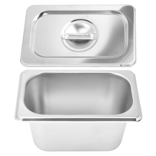 1 Set Mit Deckel Silber 2