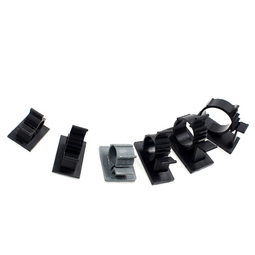 100 Binder Drahtklammern Drahtklemme Einstellbar Kabel