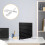 1 Paar Pegboard Display Unterstützung Stehen Weiß 10