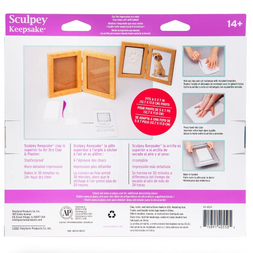 Set di cornici in argilla Sculpey Keepsake 1