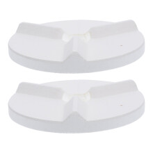 2pcs Keramikofenfeuerstützmatten Keramik Keramik