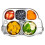 Innobaby Stainless Bus Divided Platter 3