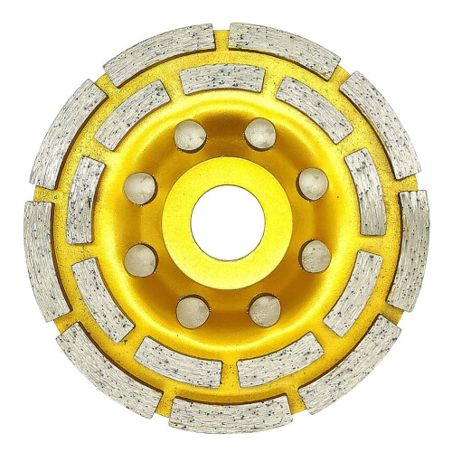 115mm Diamant-Segment Schleifscheibe Tassenform Für Marmor Granit 2