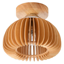 deckenlampenschirm holz für landhausflur – 1