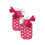 Calzini antiscivolo Wrapables con fiocchi e volant (set da 2) 3