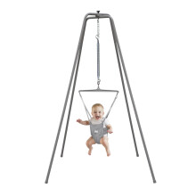 Sella Jolly Jumper Elite Grey: l'originale Jolly Jumper con supporto Super e molla Premium. un'alternativa alle sdraiette, ai ponticelli e ai cen
