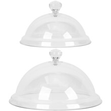 2 lebensmittelhaube schutzhaube für kuchen und speisen