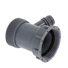ablaufschlauch-adapter y-förmig für küchenablauf und spülmaschine