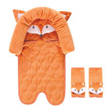 Coprisedile e cinturino per seggiolino auto unisex Hudson Baby Fox Taglia unica