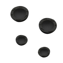 4Stk Laptop Ständer Silikon Kühlpad Notebook Halter Schwarz