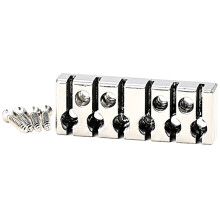Silbernes Saitenfixierer Set Für Kopfloses E-Gitarren Zubehör