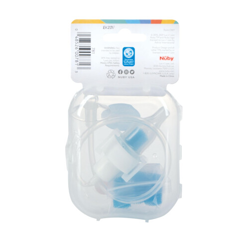 Nuby Nuby, Breathe-EEZ Αναρροφητής Μύτης για Βρέφη με Θήκη Ταξιδιού, 5" 1
