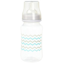 Cribmates 2-delige brede fles olifant zigzag groenblauw/grijs