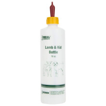 IDEAL 7004 Lamb & Kid-fles 16oz met rode opschroefbare speen
