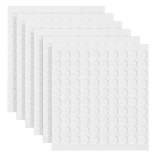 800 kleine runde doppelseitige -klebepads schallabsorbierend 2