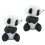 2Stk Plüsch Panda Clips Fotohalter Wohnaccessoire 6
